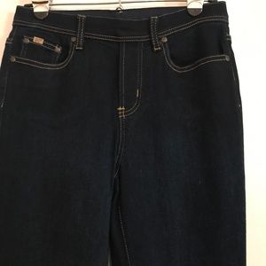 Diane Gilman SMALL Dark Denim 5 Pocket Jeggings